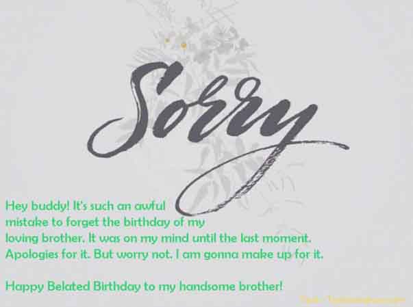 Plenty of Brother Birthday Wishes | Funny, Belated Messages from both