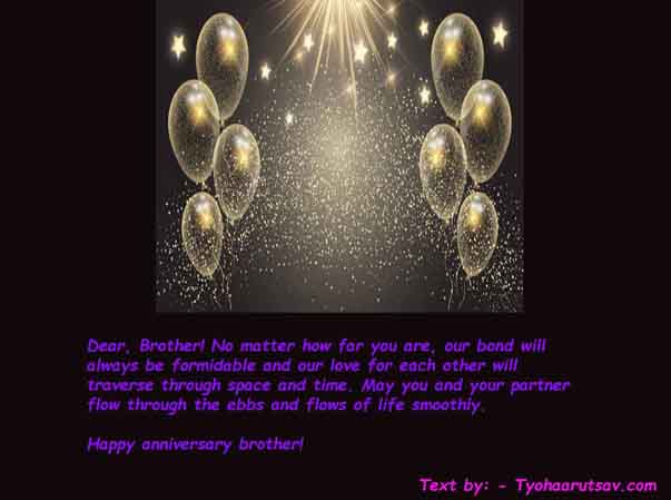  Brother s Wedding Anniversary wishes with Images Funny 