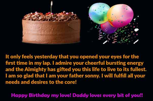 Happy Birthday Dad Letter From Son Autistic, Special Child Heartwarming Birthday Wishes From Mom Dad