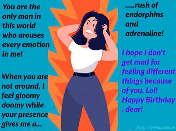 Image of Funny Birthday message to your Long Distance Boyfriend